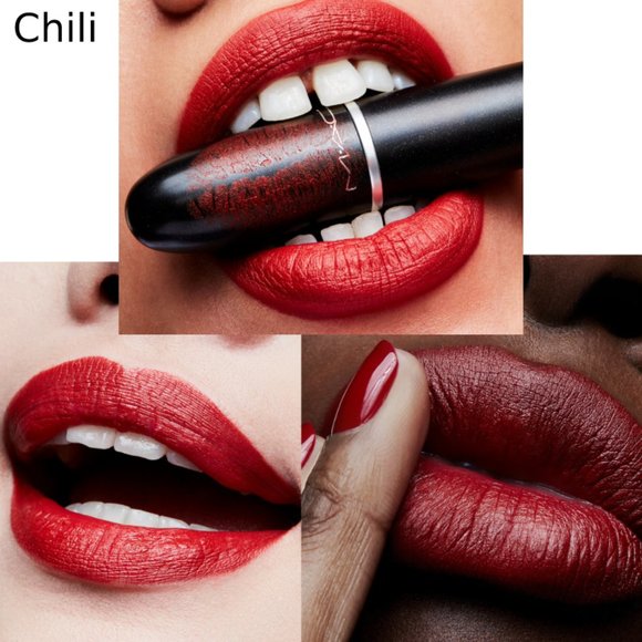 MAC Cosmetics Frosted Firework Sleigh All Day 3 Piece Lipstick Trio Set - Picture 5 of 6